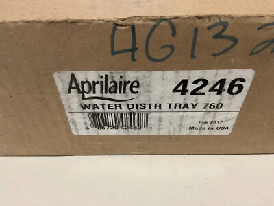 NEW OEM APRILAIRE 4246 MODEL 760 WATER DISTRIBUTION TRAY Foto 1 de 4