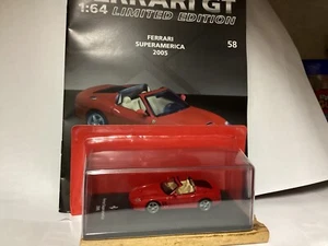 FERRARI  SUPERAMERICA 2005   1/64 die-cast + BOOKLET  Limited edition - Imagen 1 de 4