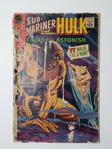 Tales To Astonish #92 Namor The Sub-Mariner Hulk 1st Silver Surfer X-over Cameo - Picture 1 of 9