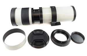 Powerful Canon EOS RF Fit 800mm Super TelePhoto Zoom Lens Fits R10 R50 R100 ETC - Picture 1 of 12