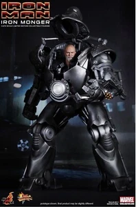 Hot Toys MMS 164 Iron Man 2 Iron Monger Obadiah Stane 1/6 Figure NEW - Picture 1 of 5