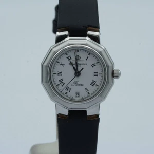 BAUME MERCIER RIVIERA DAMEN UHR MIT LEDER ARMBAND QUARZ 5231 ARMBANDUHR BM122 - Bild 1 von 9