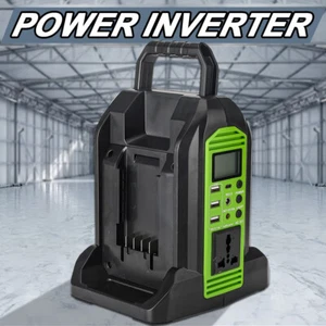 350W Wechselrichter für Greenworks 40V Batterie 2 Ports DC 40V auf AC 110V - 120V - Bild 1 von 10