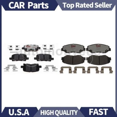 Front Rear Disc Brake Pad Set 2X Raybestos For Honda Pilot 2005 2006 2007 2008 - Image 1 of 4