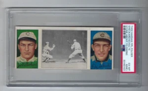 1912 T202 Hassan baseball card Sheckard Wildfire Schulte Chicago Cubs PSA 6 MC - Picture 1 of 2