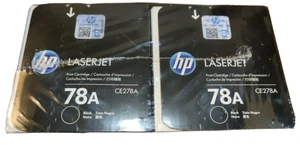 NEW HP 78A CE278A CE278D Dual Genuine Pack Black Laserjet Toner FACTORY SEALED