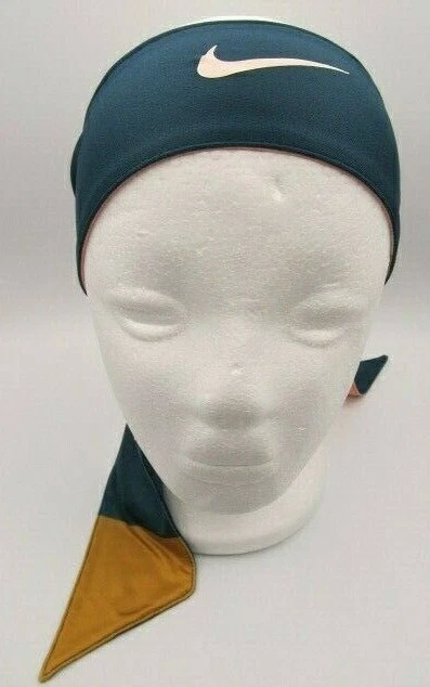 Nike Dri-Fit Head Tie 2.0 Reversible Midnight Turq/Rosa Cuarzo/Gamuza Dorada Foto 1 de 4
