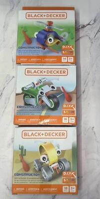Black + Decker Constructor Set Of 3 Engineering Set, Skills Development - Image 1 of 4