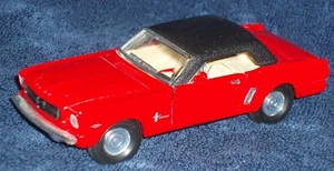 #57 Superior Products diecast 1964 1/2 Ford Mustang cupé rojo/negro escala 1/32 - Imagen 1 de 8