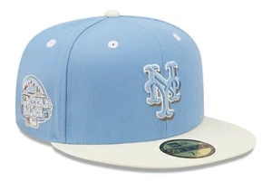 New Era New York Mets Summit 5950 Hat 2013 All Star Patch Size 7 3/4 Graphite UV - Picture 1 of 7