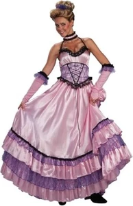 ERWACHSENE SALOON SWEETIE COUNTRY KOSTÜM ZU VERKAUFEN - ONE SIZE - BIS 14/16 - Bild 1 von 1