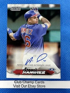 2024 #SCBA-AR Aramis Ramírez Topps Stadium Club Béisbol Auto Cachorros - Imagen 1 de 12