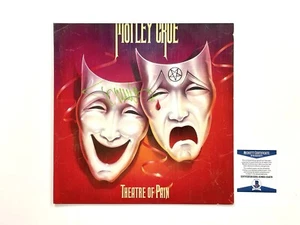 Motley Crue Tommy Lee signiert Theatre of Pain Neuauflage Vinyl LP Schallplatte - Bild 1 von 4