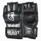 Gants Beastpowergear MMA, gants UFC, gants de kickboxing avec paumes ouvertes