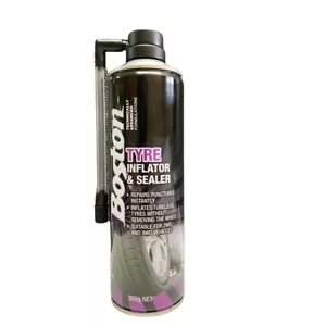 Boston Aerosol Car Bike tyre Inflator and Puncture Repair Sealant - Picture 1 of 1