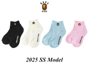 A Bathing Ape Kids Socks 2025 SS Model BABY MILO Motif Fast Shipping From Japan - Picture 1 of 13