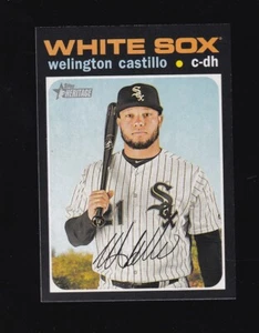 2020 Topps Heritage Welington Castillo #177 Chicago White Sox - Picture 1 of 2