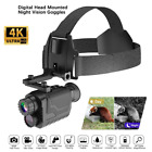 NV8260 36MP 400m 8X Head Mounted Night Vision Infrared Monocular With Battery