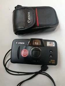 TESTED lomo Canon BF-80 BF80 QD japan Point Shoot Film Camera 35mm Lomography - Picture 1 of 15