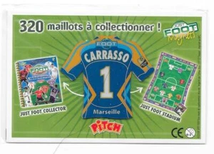 Magnet football  Just Foot 2008 - Marseille - Carrasso - Picture 1 of 1