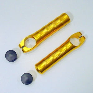 gobike88 XON XBE-01 Ultra Light Bar End, 59g, Gold, B56 - Picture 1 of 1