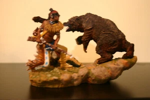  75MM ,CUSTER , 7TH CALVARY  power of the grizzly   stock # 1071 PAINTED - Picture 1 of 4