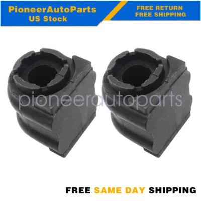 2Pcs Black Rear Stabilizer Bar Bushing Fits Kia Cadenza 2014-2020 - Image 1 of 4