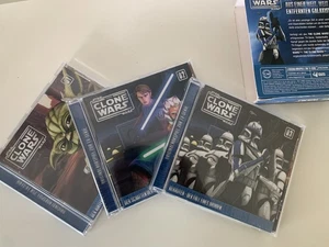 3er CD Hörspiel/Hörbuch-Box STAR WARS THE CLONE WARS (1-3) TV Serie, 6 x Folgen - Bild 1 von 5