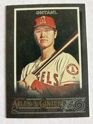 2020 Topps Allen & Ginter's X Shohei Ohtani #24 Los Angeles Angels - Image 1 of 2
