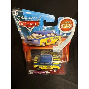 Mattel Disney Pixar Cars Eye Changing Pace Car "#57 Race Official Tom" NIB - Picture 1 of 2