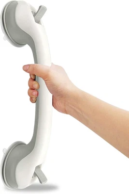 Maniglie Ventosa Da Bagno 40Cm, Doccia Anziani Maniglia Con Ventosa, Maniglione  - Immagine 1 di 4
