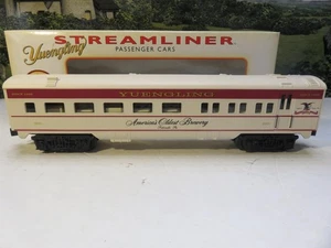 VINTAGE K-LINE TRAINS - 4598-2001 YUENGLING LAGER DINING CAR- 0/027-NEW-J1W - Picture 1 of 6