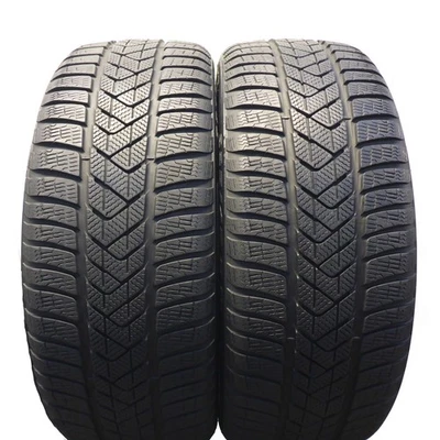 225 45 19 2X PIRELLI 225/45 R19 96H XL SOTTOZERO 3 Pneus D'Hiver 2019 6,8Mm - Photo 1/4