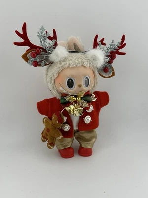 Labubu Clothes Christmas Outfit Jacket ❤️ Antlers 🤍 Gingerbread Man (No Doll) - Image 1 of 4