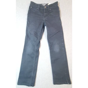 Boy's Size 12 Cat & Jack Straight Leg Denim Jean Adjustable Waist Black - Picture 1 of 6