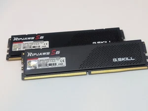 G. Skill Ripjaws S5 Desktop RAM DDR5-6000, 64GB (2 x 32GB) - Picture 1 of 3