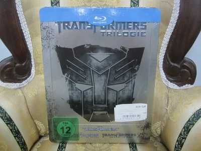 TRANSFORMERS TRILOGIE STEELBOOK   Geprägt   ( 3-Movie Set ) Bluray - NEU&OVP - Bild 1 von 4