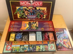 Monopoly Liga de la Justicia de América Edición Coleccionista Piezas Sin Abrir con Cómic - Imagen 1 de 6