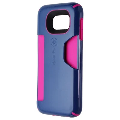 Funda tipo billetera con tarjeta Speck Candyshell para Samsung Galaxy S6 - azul oscuro / rosa Foto 1 de 3
