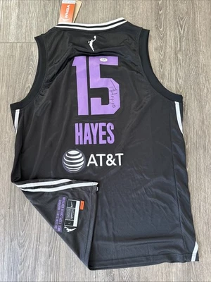 Tiffany Hayes Golden State Valkyries Autograph Signed Jersey! Psa Coa - Image 1 of 3