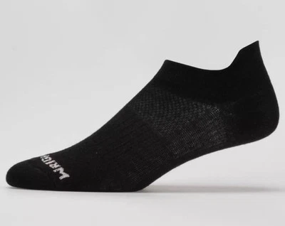 WrightSock L108053 Black 1-Pk Coolmesh II No Show Tab Socks Women's Size S - Image 1 of 2