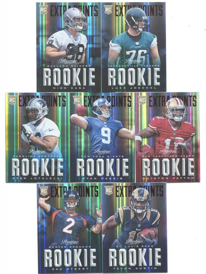 2013 Panini Prestige Extra Points Red RC #273 Nick Kasa Raiders - Image 1 of 1