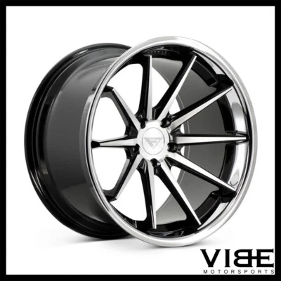 22英寸费拉达FR4机械凹槽轮辋适合宝马M6 GRAN COUPE — 第 1/4 张图片