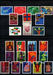 Liechtenstein año 1967 completo **/MNH nuevo MiNr. 474-494 sin bl. 7 - Imagen 1 de 1