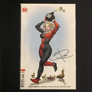Harley Quinn #50 variante Frank Cho de DC Comics firmada por Sabine Rich con certificado de autenticidad - Imagen 1 de 1