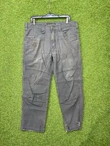 HAWX FR Fire Resistant Cargo Pants 34x30 Grey Double Knee Workwear Khaki Hunting - Picture 1 of 18