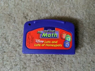 Leapfrog Disney Leappad Pre Math Lots and lots of Honeypots cartridge only - Image 1 of 3