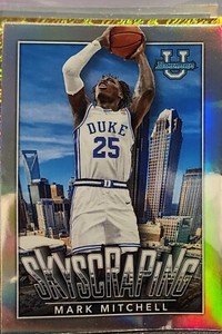 2023 Mark Mitchell Bowman Chrome University Basketball Skyscraping Refractor