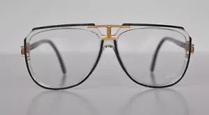 Cazal Vintage Brille - Ausstellungsstück - Modell 636 - Col. 603 - Gold & Schwarz - Bild 1 von 3