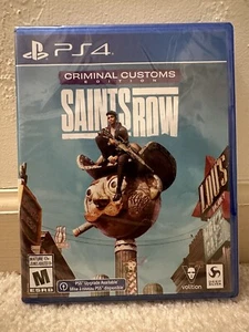 Saints Row [ Criminal Customs Edition ] (PS4) NEW - Picture 1 of 2